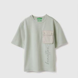 United Colors Of Benetton Light Green Crop Top